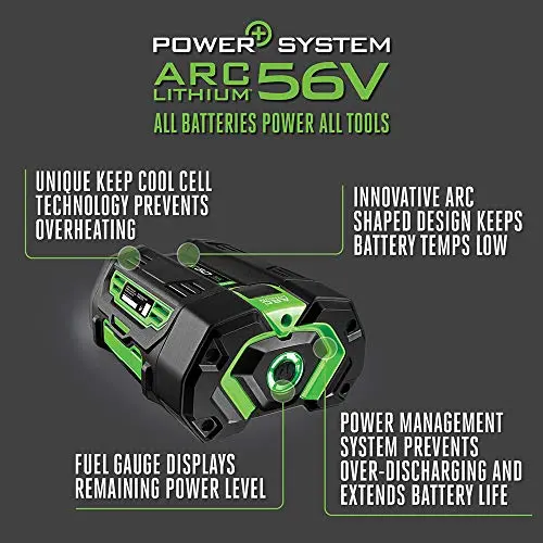 EGO Power+ 56-Volt 5.0 Ah Battery With Upgraded Fuel Gauge - Image 3 EGO Power+ 56-Volt 5.0 Ah Battery With Upgraded Fuel Gauge - Image 3