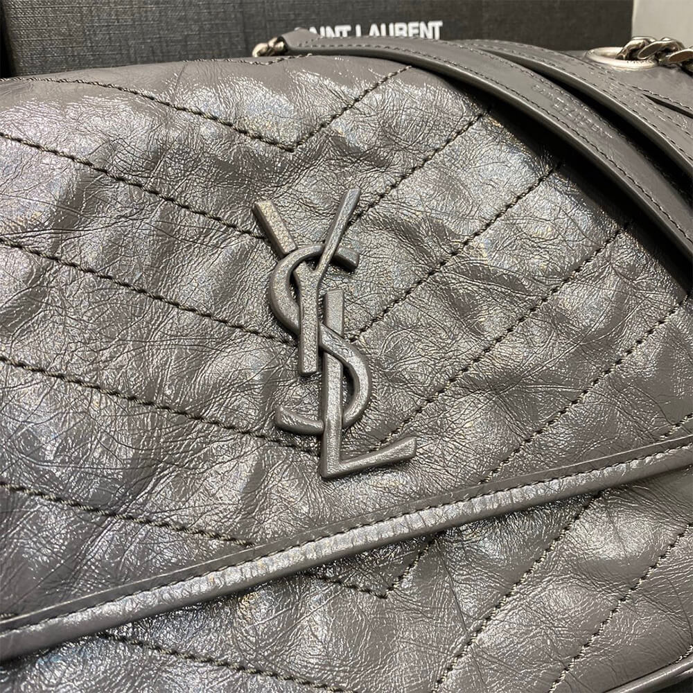YSL SAINT LAURENT NIKI MEDIUM BAG IN CRINKLED VINTAGE LEATHER1:1High-quality replica