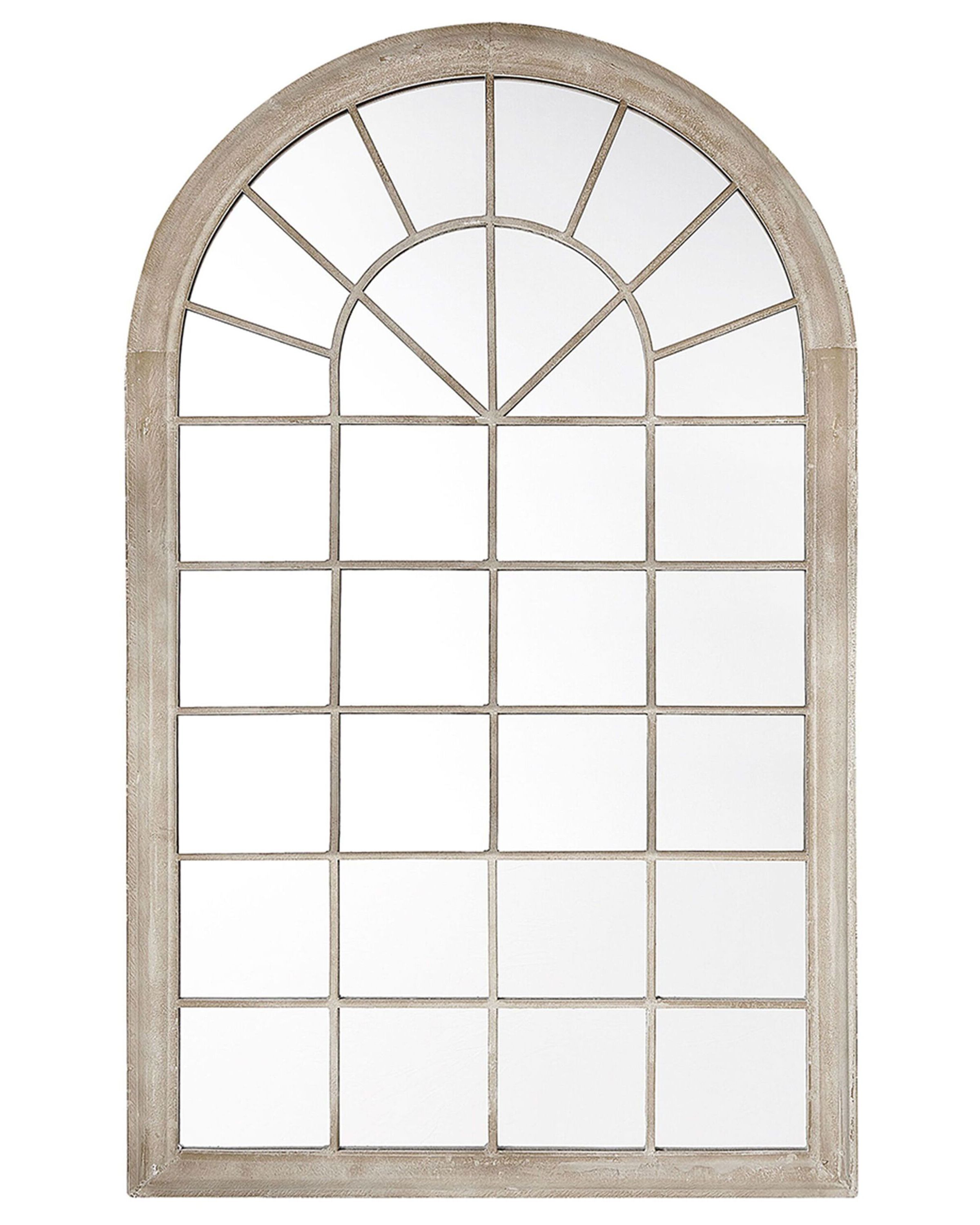 Wall Mirror TREVOL 77 cm 130 cm Metal Beige