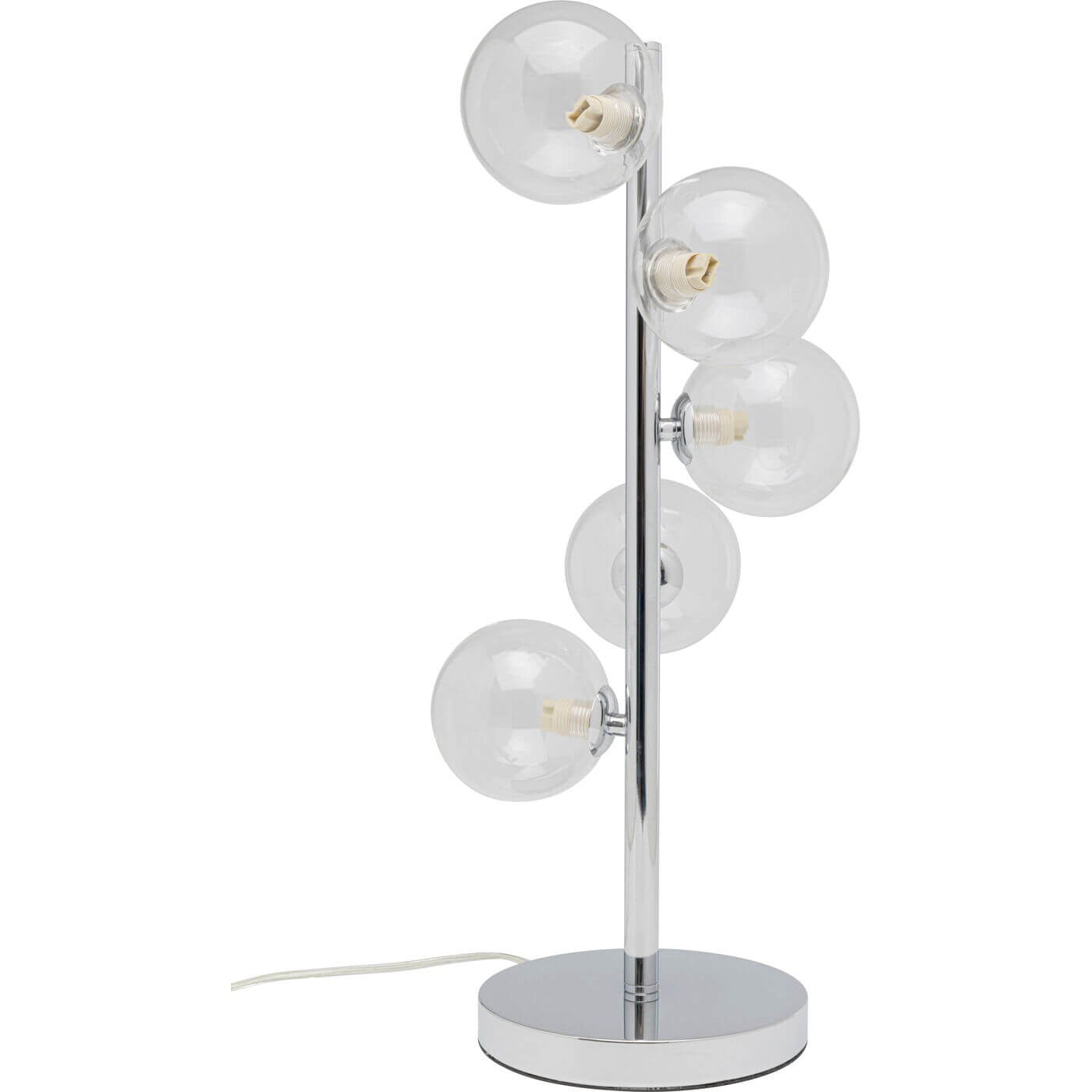 Tafellamp Scala Balls 54cm chroom Kare Design