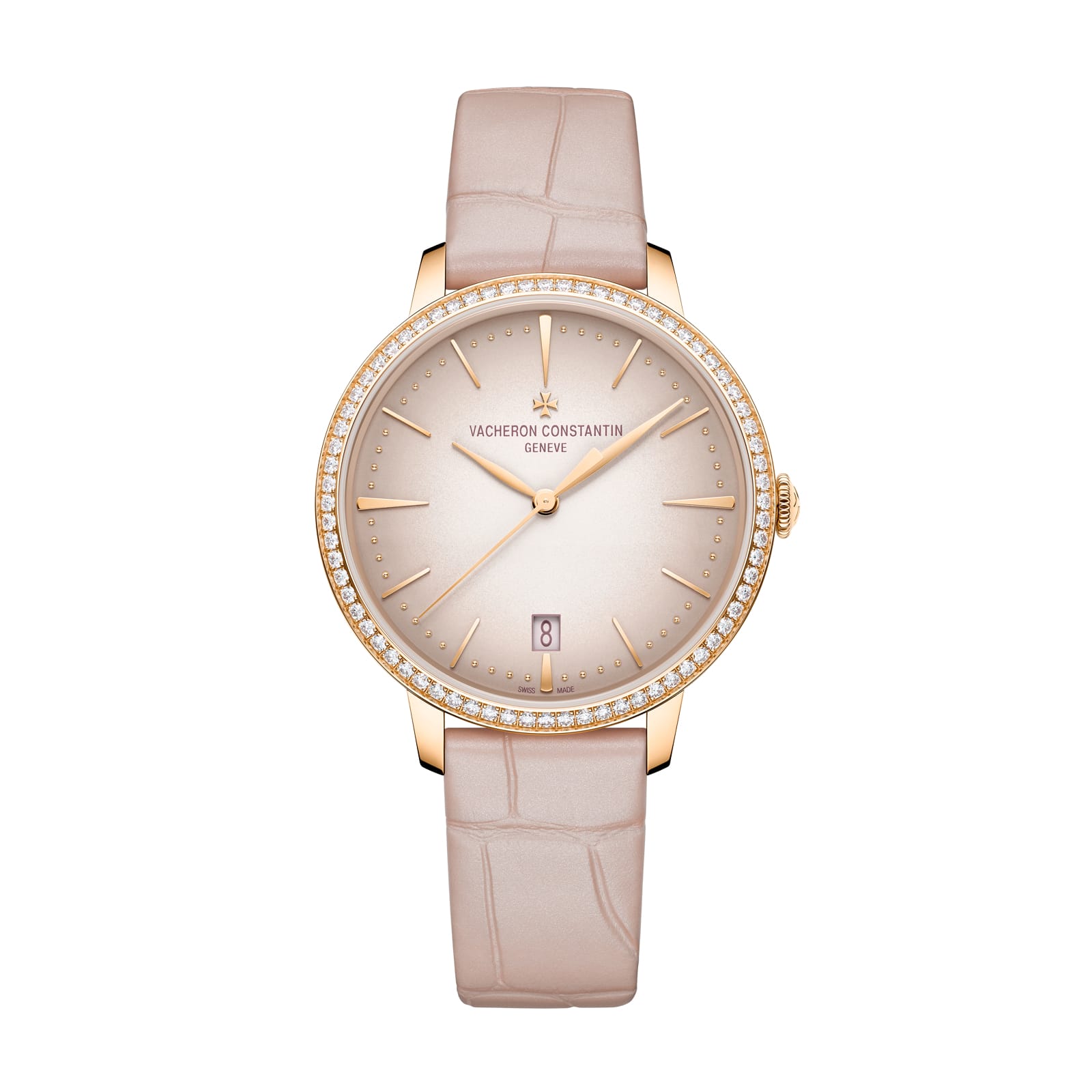 Replica Watches Fake Vacheron Constantin Patrimony self-winding 36.5 MM PINK GOLD(1:1 replica) - Top club