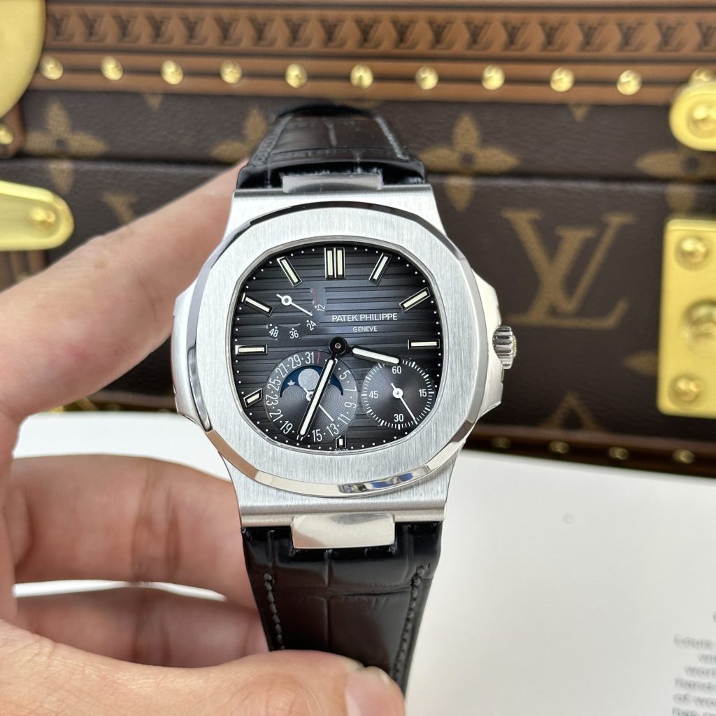 Patek Philippe Replica 1:1 Watch Nautilus 5712G Highest Quality Blue Dial PPF V2 40mm - Elite Watch Atelier