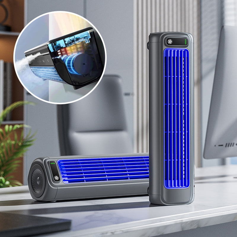 Compacte Draagbare Airconditioner met Snelle Koeling en Lange Batterijduur