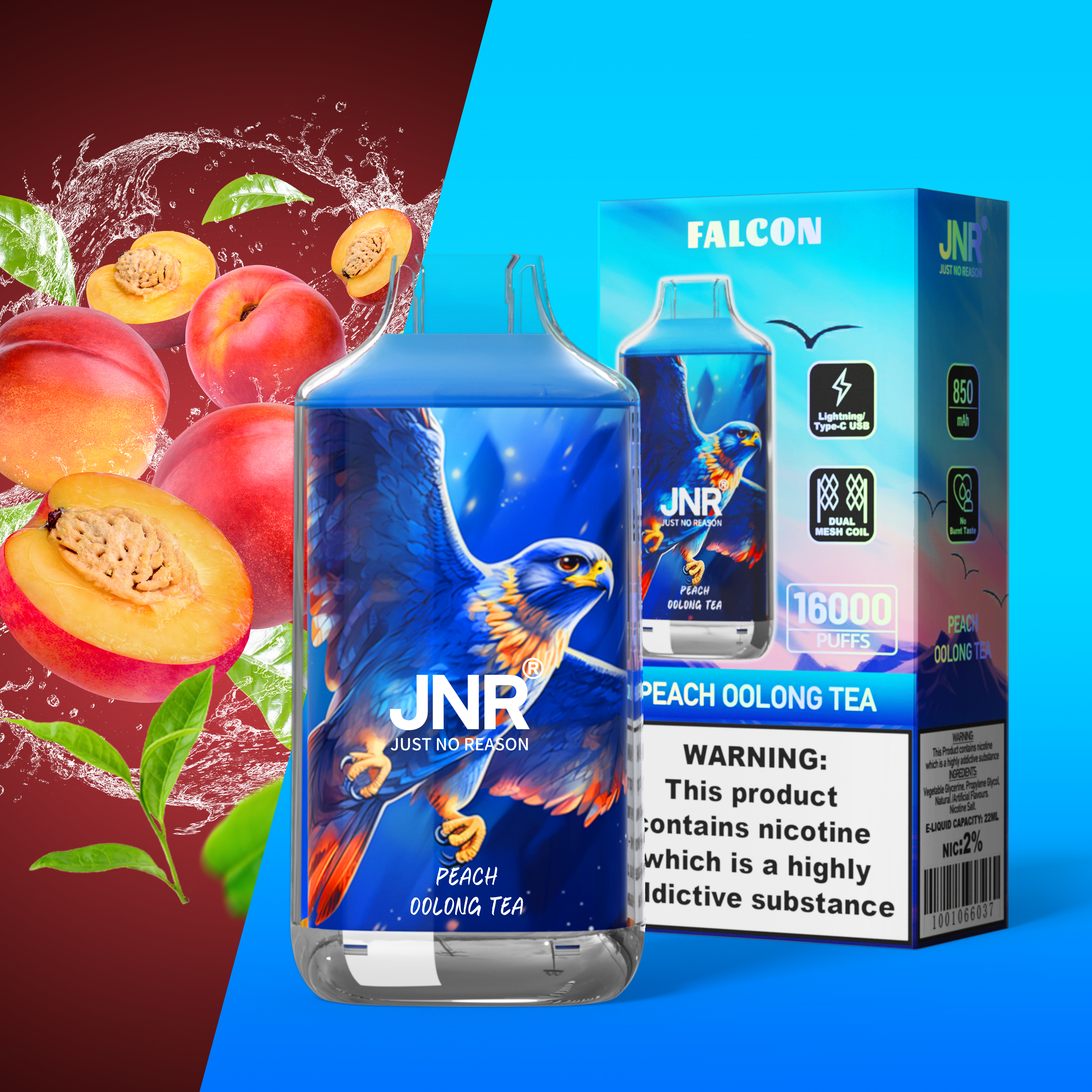 JNR Falcon 16000 Puffs