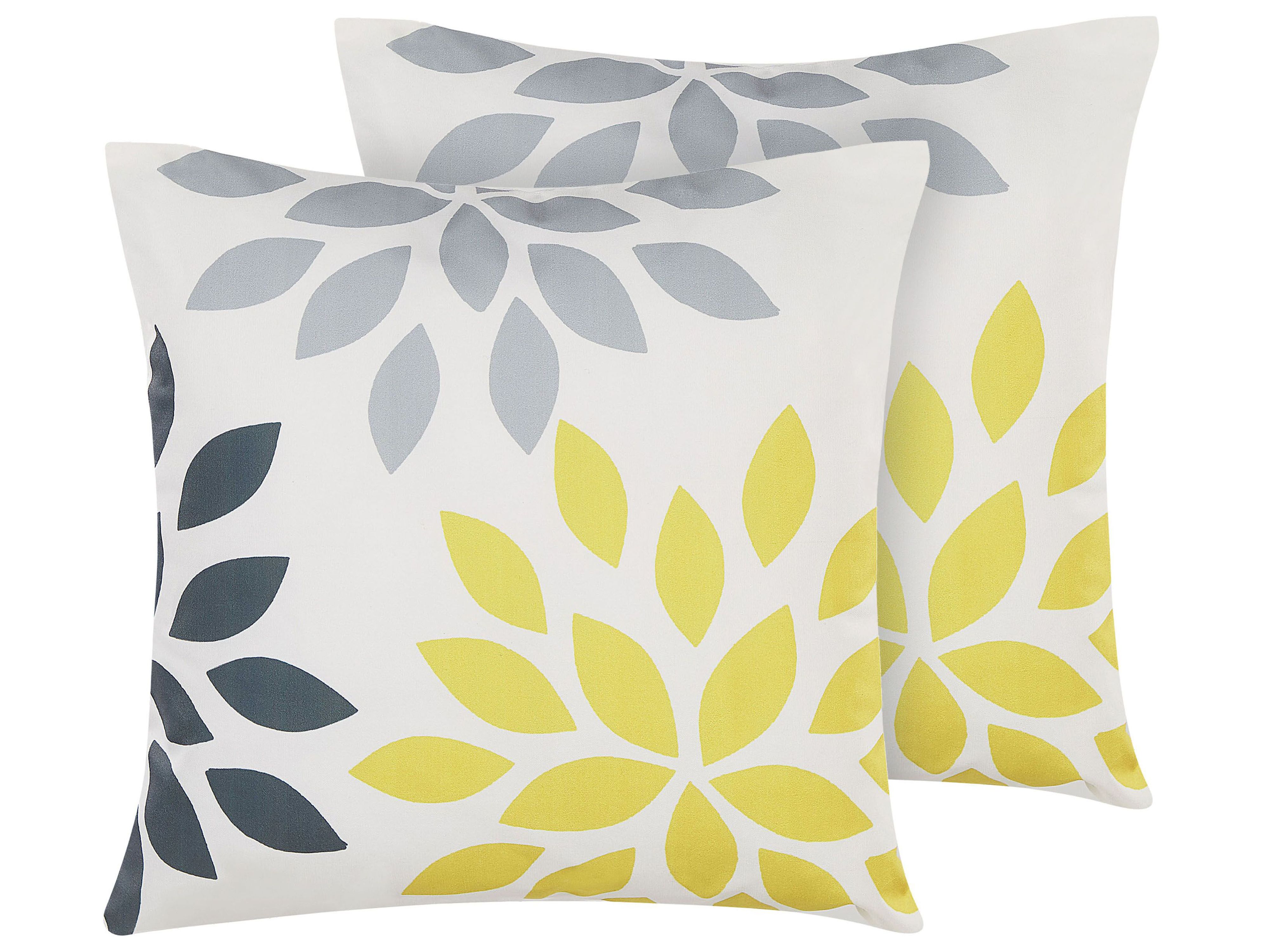 Set of 2 Outdoor Cushions RIALE Floral Pattern 45 x 45 cm Multicolour