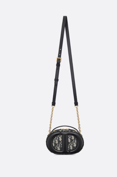 CD Signature Oval Camera Bag Blue For Women S2201UTZQ_M928- 18 Cm/ 7 Inches1:1High-quality replica