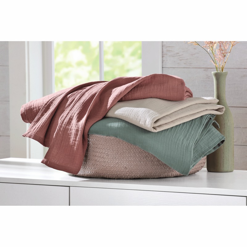 Lightweight Muslin Blanket - MIDNIGHT VELVET CATALOG
