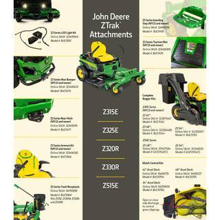 John Deere Zero-Turn Riding Mower, 42 in 21.5 HP V-Twin Accel Deep Deck - Z320R - Image 4 John Deere Zero-Turn Riding Mower, 42 in 21.5 HP V-Twin Accel Deep Deck - Z320R - Image 4