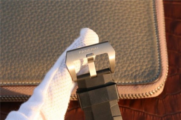 Replica Panerai PAM571 Titanium XF Black Dial Black Rubber Strap P9000 - Top club