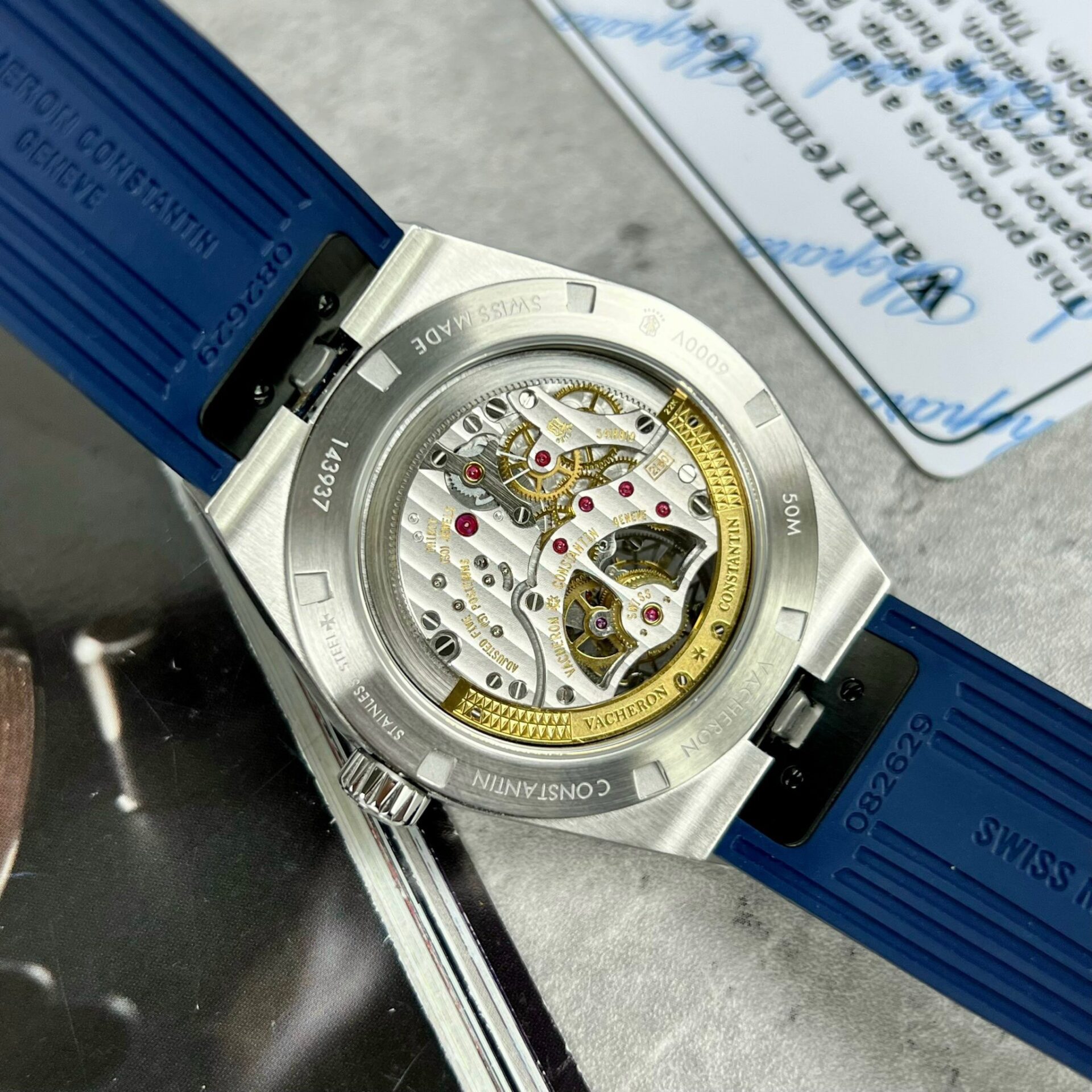 Vacheron Constantin 6000V Replica 1:1 Watch Blue 42.5mm - Top club