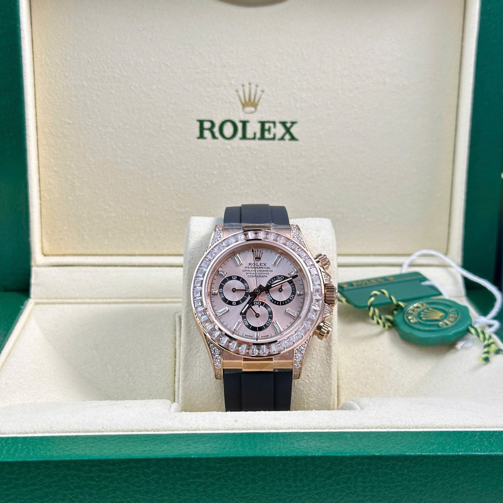 Rolex Daytona 126535TBR Dial Sundust Best Replica Watch 40mm - Elite Watch Atelier