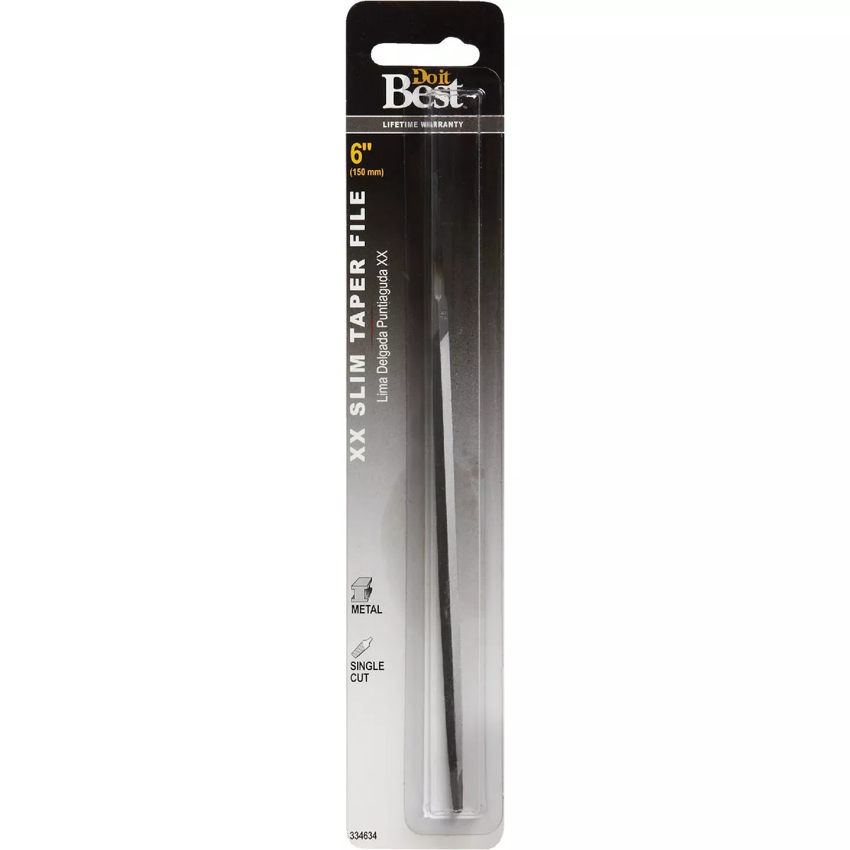 Do it Best 6 In. XX-Slim Taper File