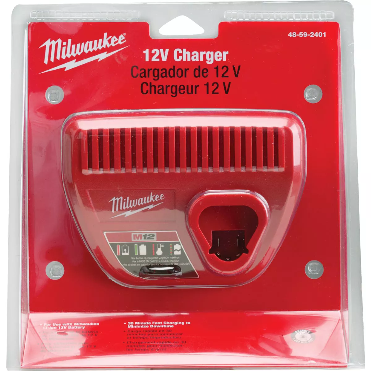 Milwaukee M12 12V Lithium-Ion Battery Charger