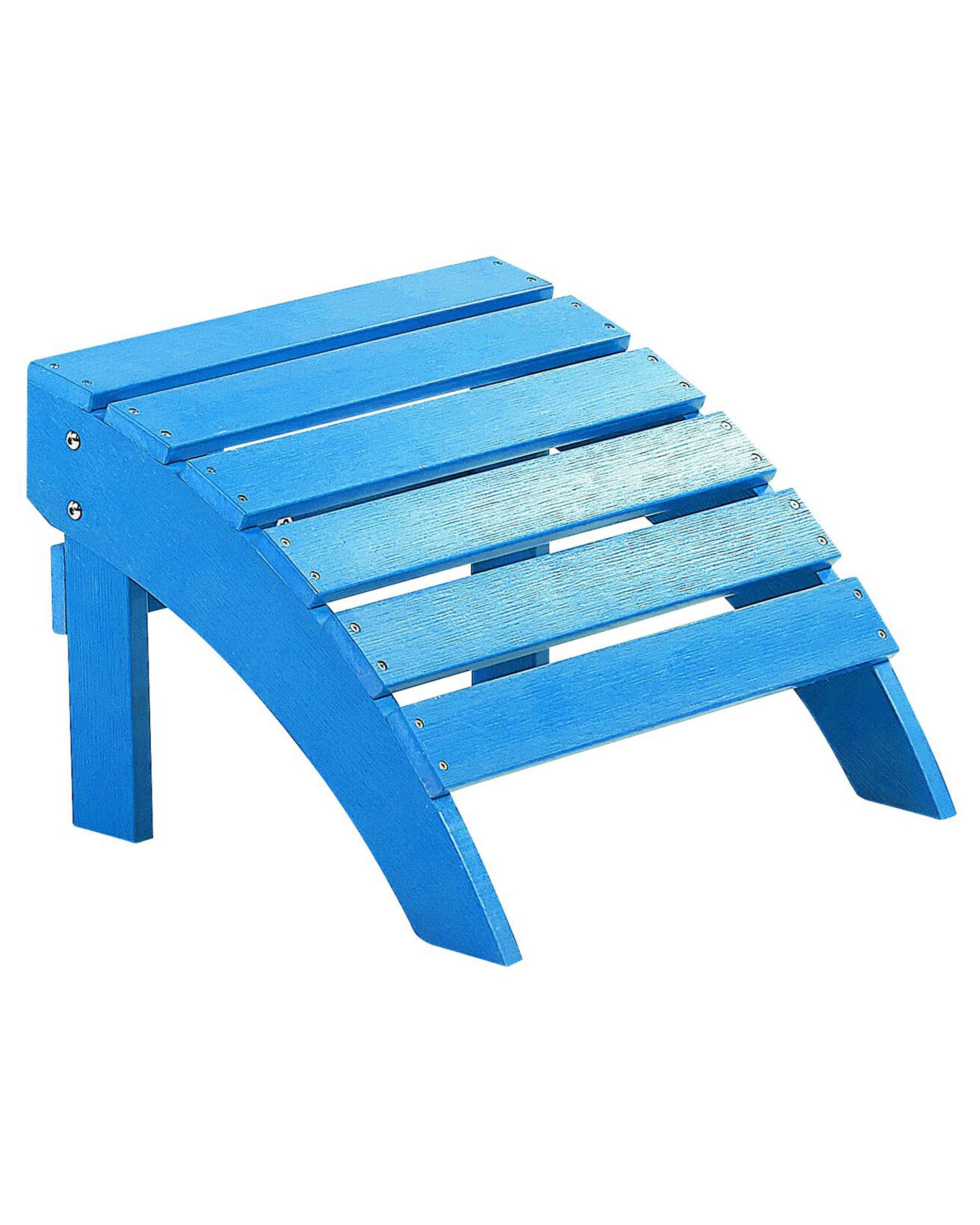 Garden Footstool ADIRONDACK Blue