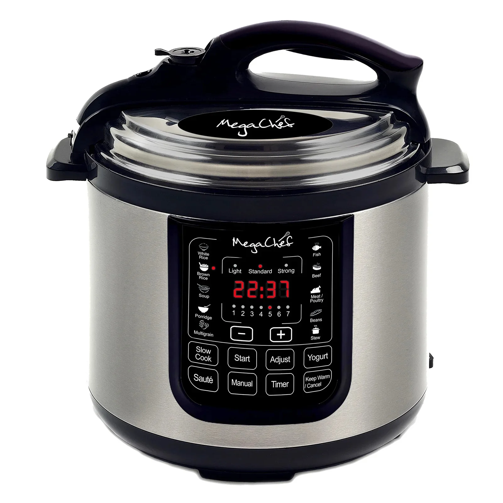 Megachef 8-Quart Digital Pressure Cooker, 15" x 15" - Image 8