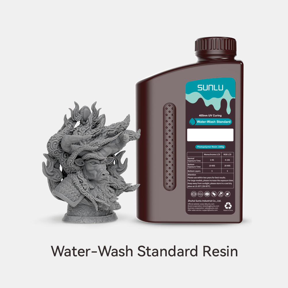 SUNLU Water-Wash Standard Resin