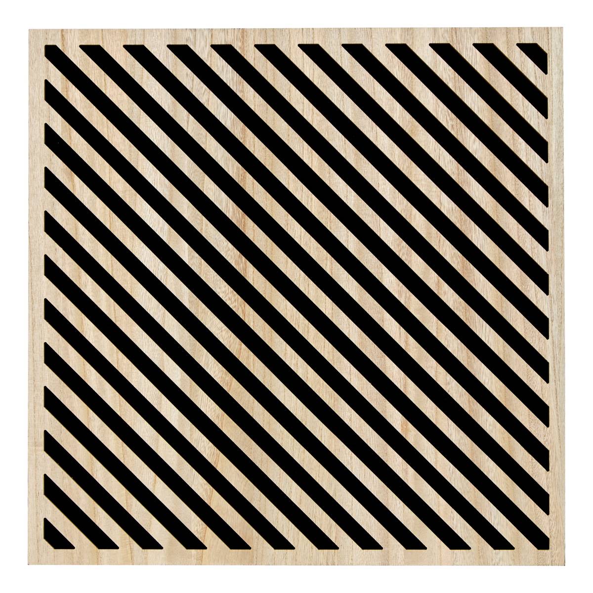 Decorative Wall Panel "Eileen" Brown, 58x58 cm