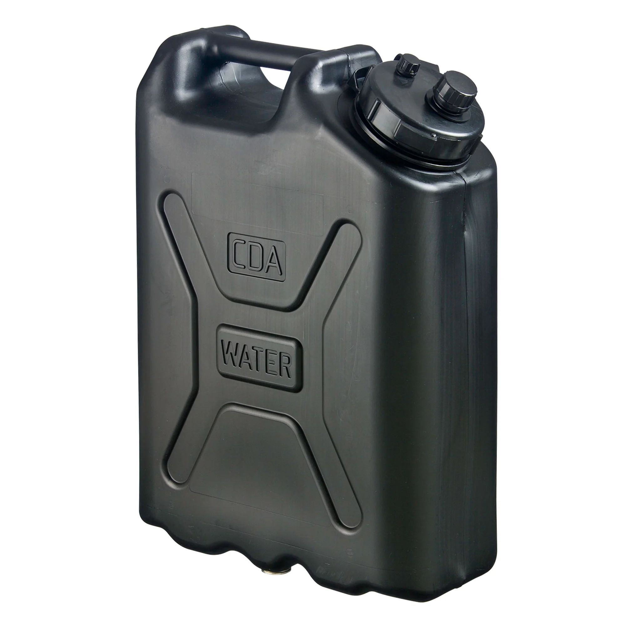 Scepter 2 Pack Heavy Duty Military Style Water Container, 5 Gallon, Black - Image 2