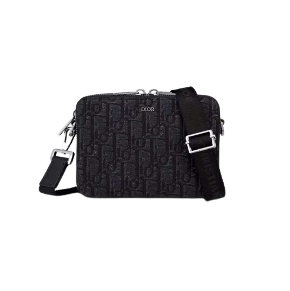 Pouch With Strap Black/Beige For Women‎ 6.5in/17cm CD 2OBBC119YSE_H03E1:1High-quality replica