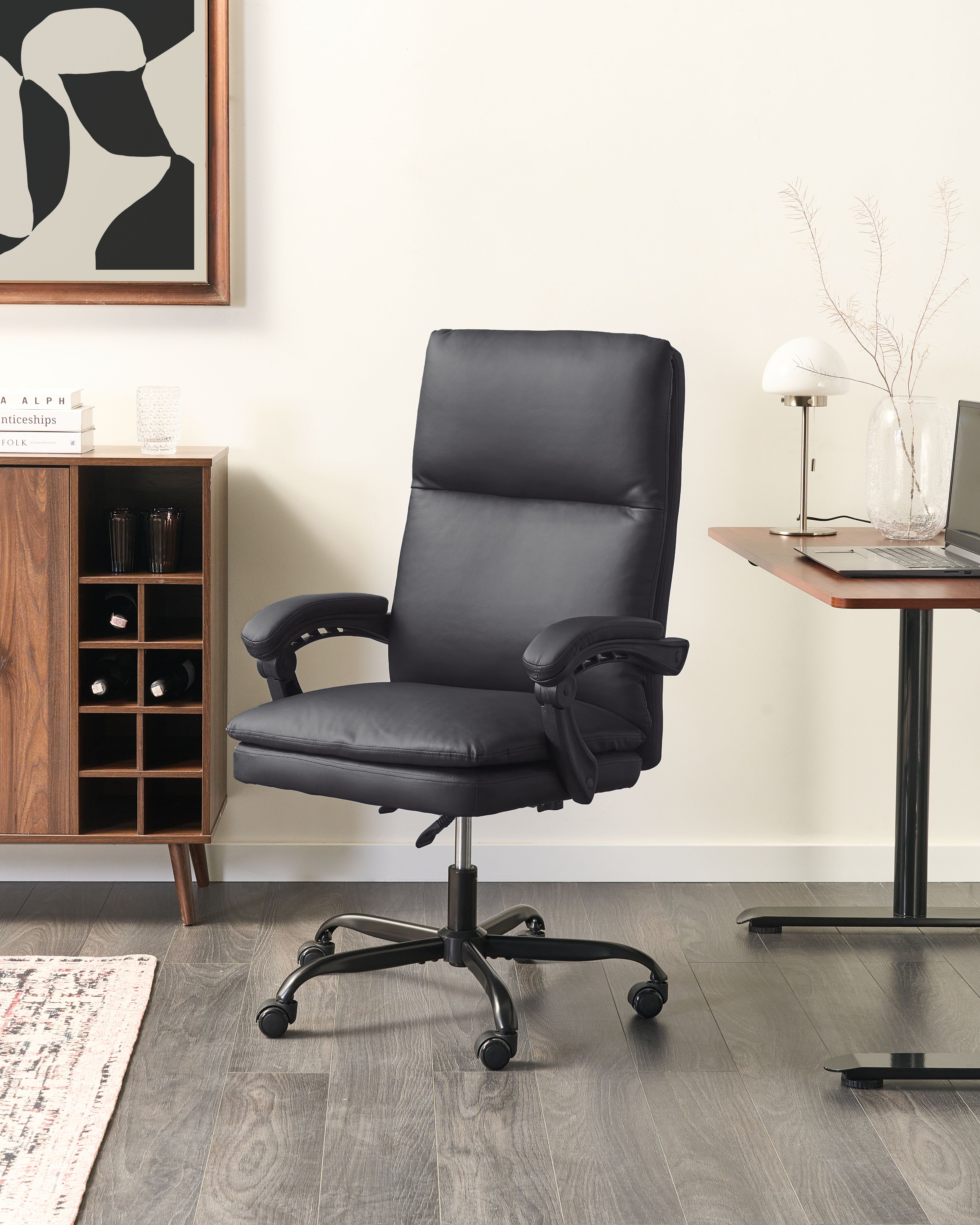 Executive Chair SERENE Faux Leather Black