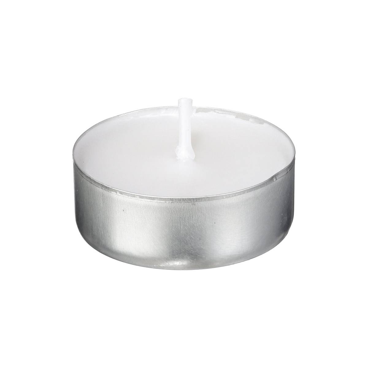 Set of 50 tea lights White, 11g