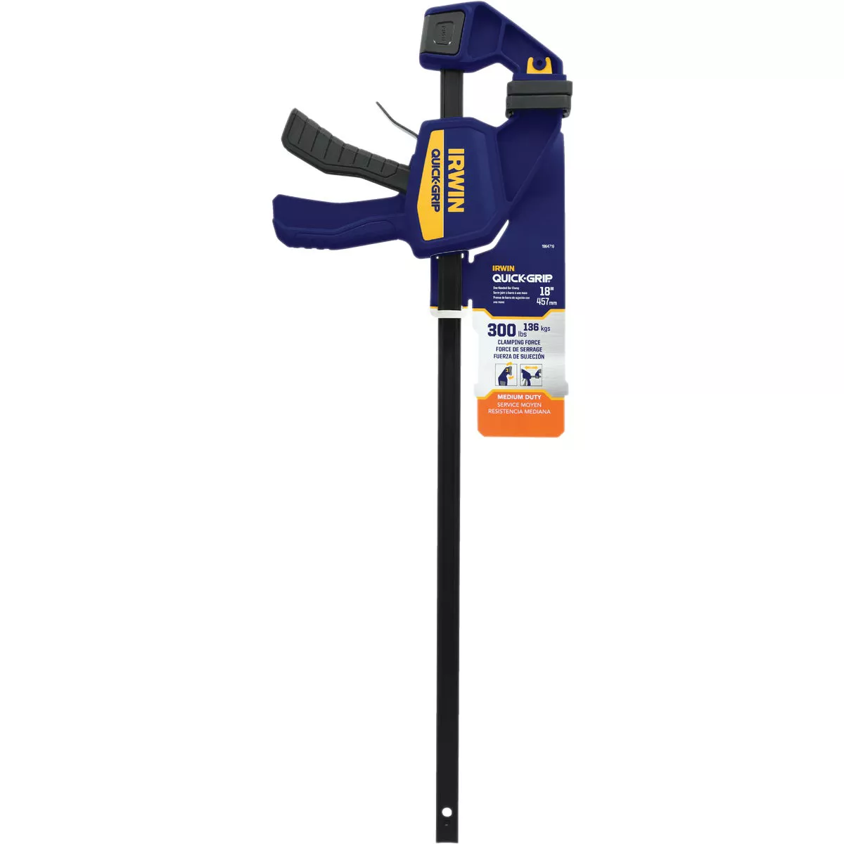 Irwin Quick-Grip 18 In. Medium-Duty One-Hand Bar Clamp