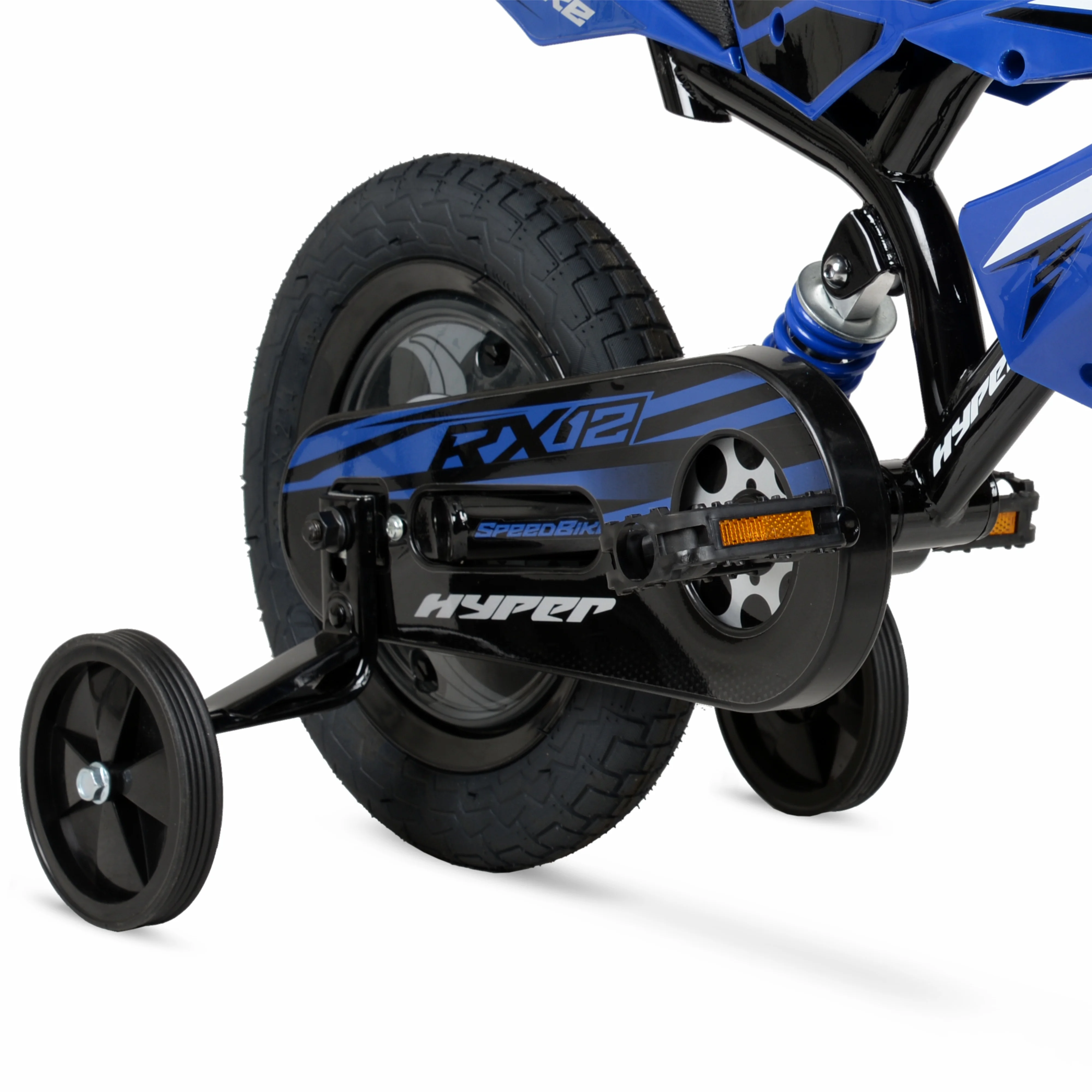 12" Hyper Speed Bike, Childs Bicycle; Kids Ages 2-4 Years Old, Blue, Character Group: Speed - Image 6