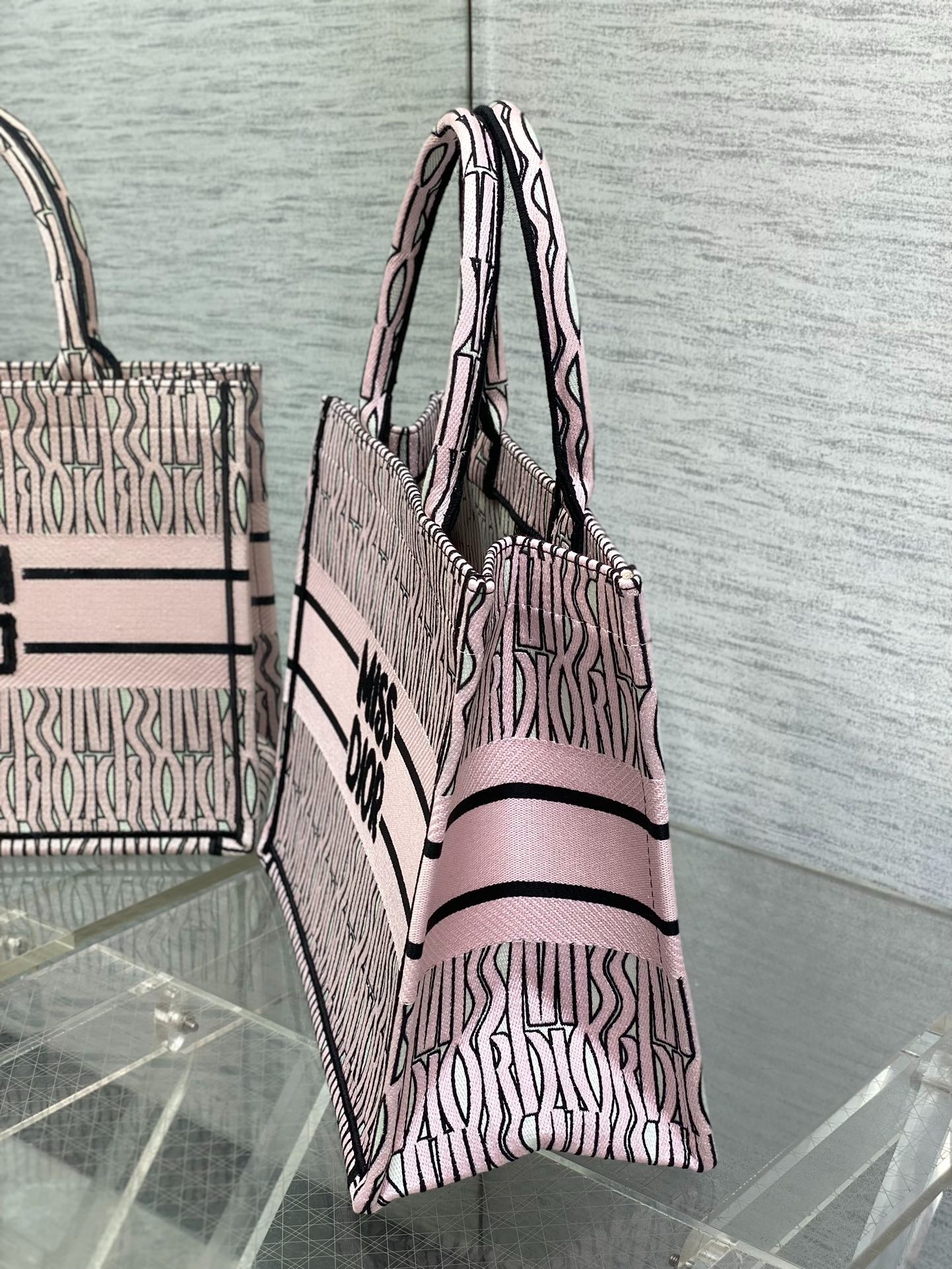 Dior Large Book Tote Bag Pink For Women 42cm/16.5in1:1High-quality replica