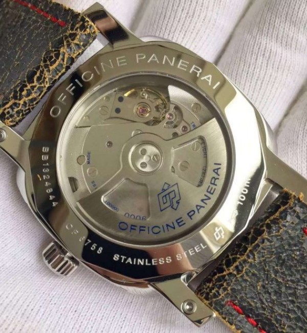 Replica Panerai N PAM514 Bamford Engraved Case Black Dial 7750 - Top club