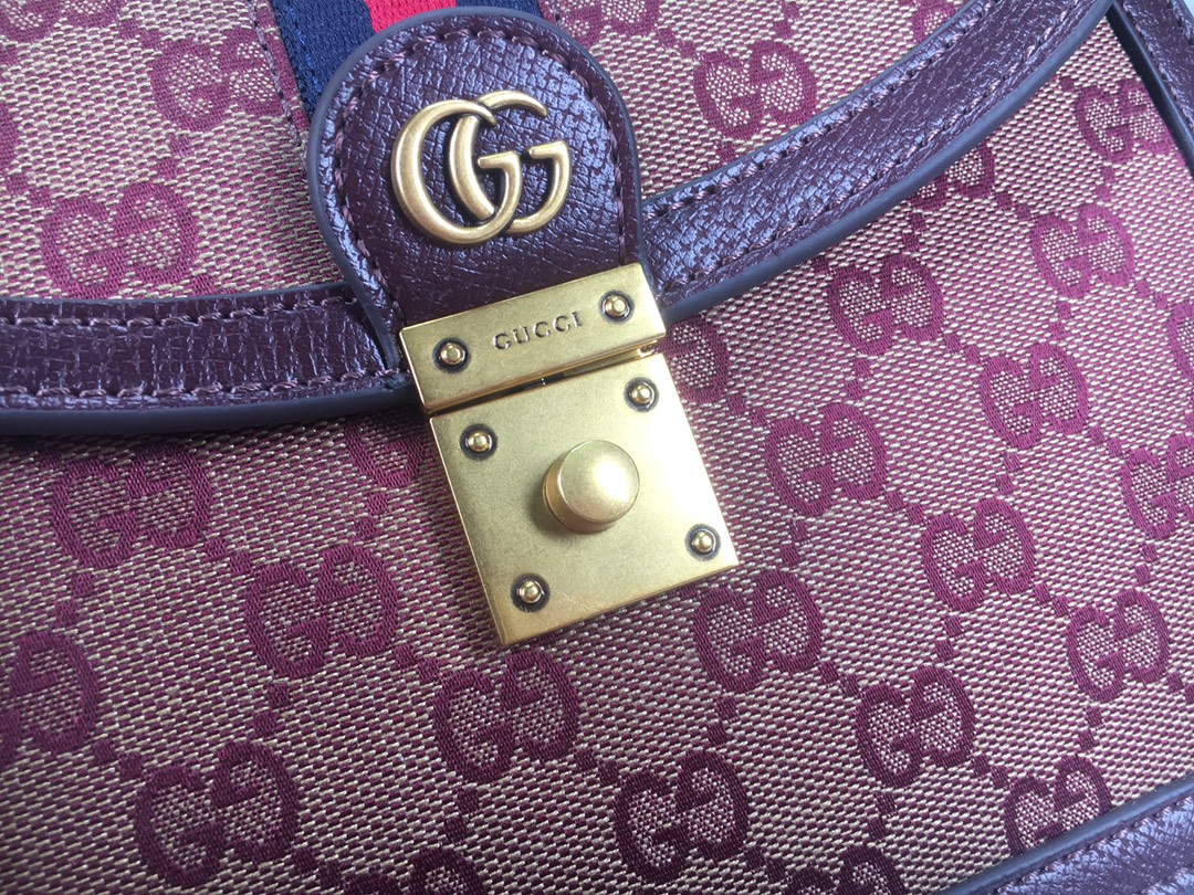 Replica Gucci Ophidia Small Top Handle Bag With Web 6510551:1High-quality replica