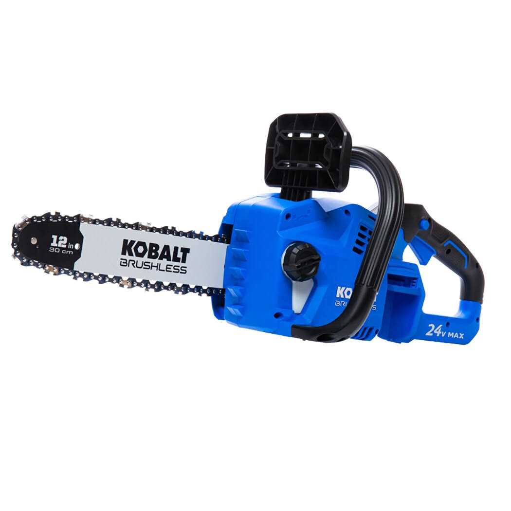 Kobalt 24-Volt 12-in Brushless Battery Chainsaw With 4 Ah Battery And Charger - Image 5 Kobalt 24-Volt 12-in Brushless Battery Chainsaw With 4 Ah Battery And Charger - Image 5