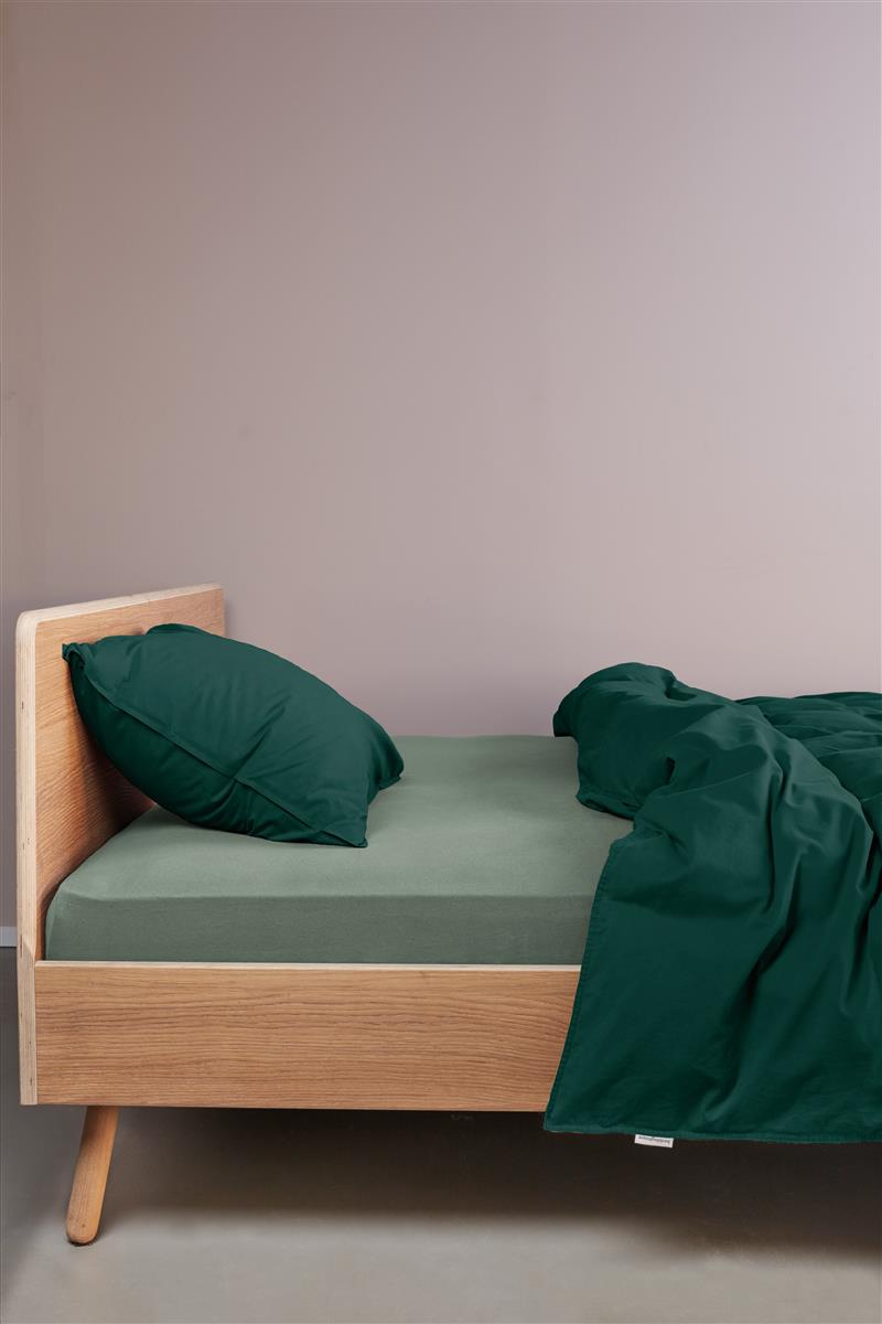 Beddinghouse Jersey - Splittopper Hoeslaken - 160x200/220 - Groen