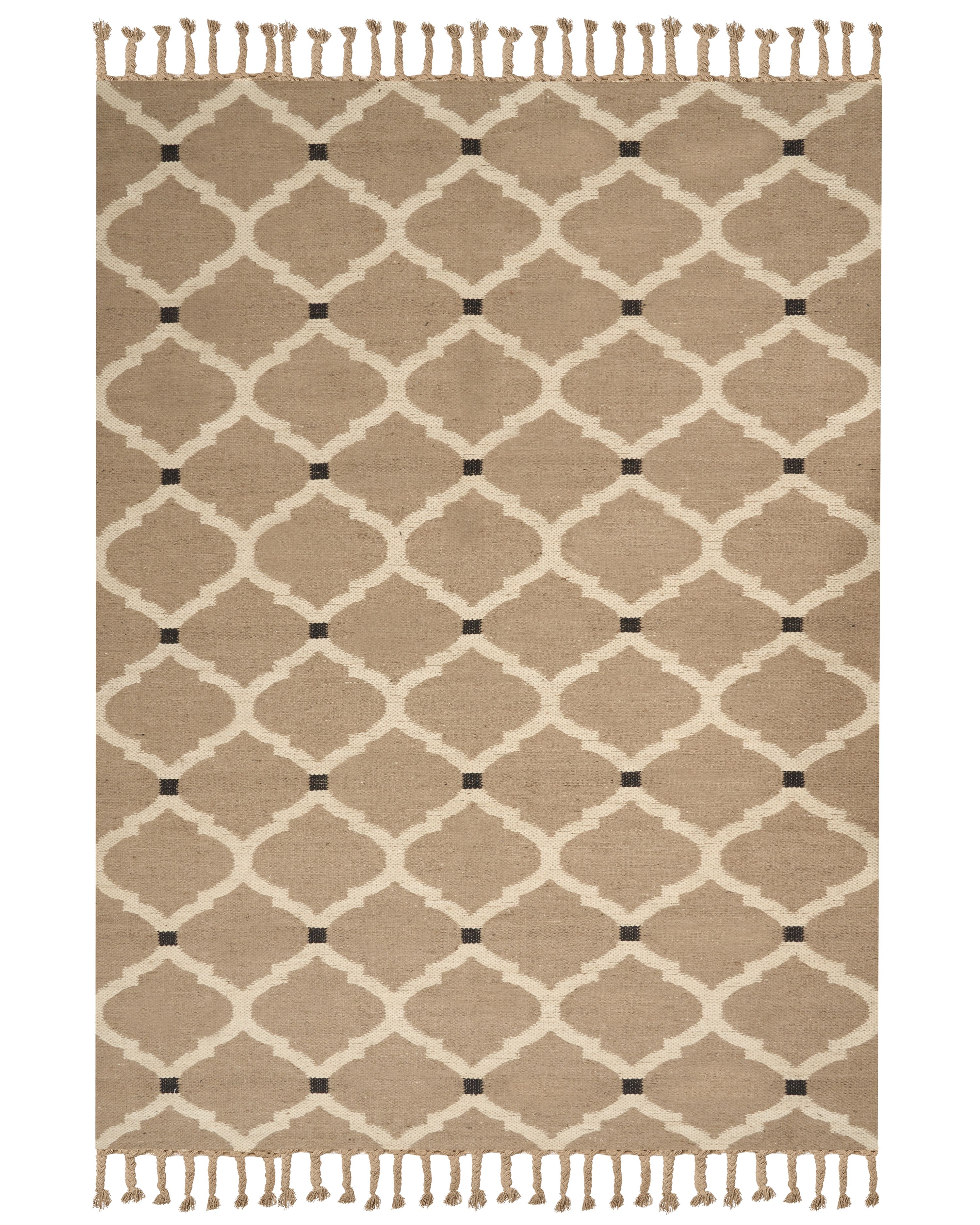 Rug ORENCIK Beige 200 x 300 cm Jute