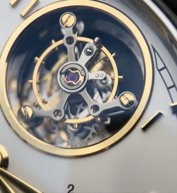 Replica IWC AZ Portuguese Tourbillon IW5046 White Dial YG Markers - Top club