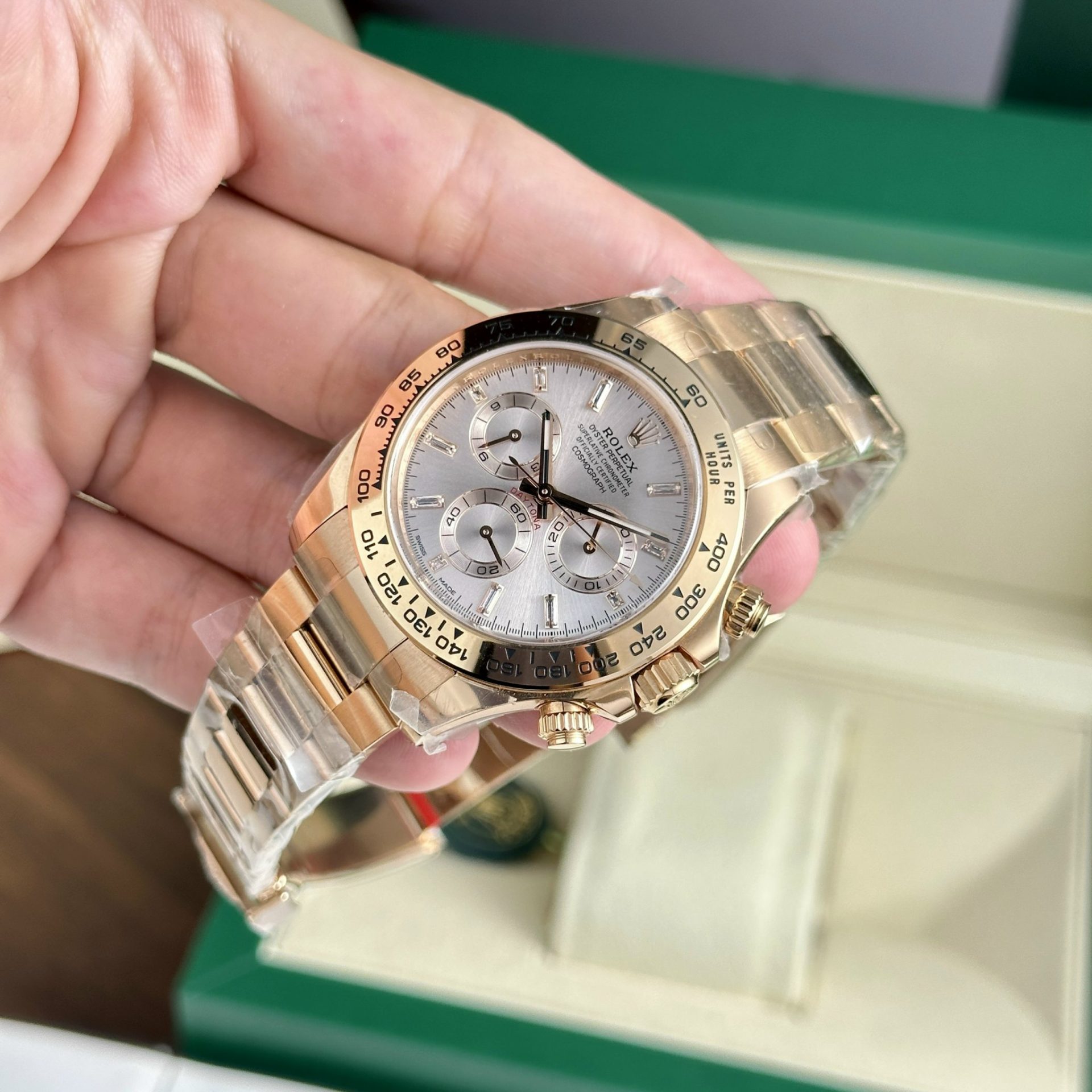 Rolex Replica 1:1 Watch Cosmograph Daytona 116505 Baguette Dial Factory Clean 40mm - Top club