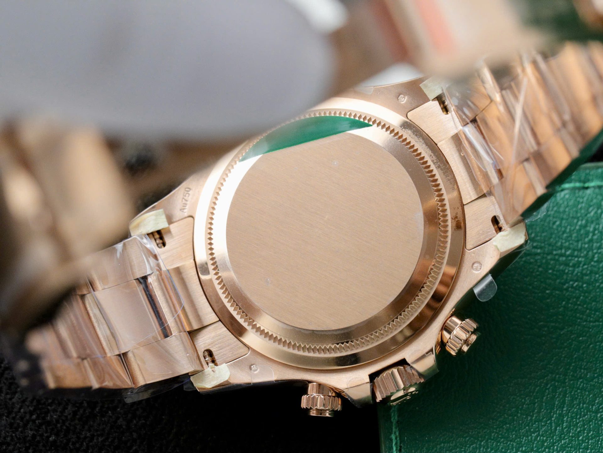Rolex Daytona 126505 Rose Gold Best Replica Watch Black Dial 40mm - Elite Watch Atelier