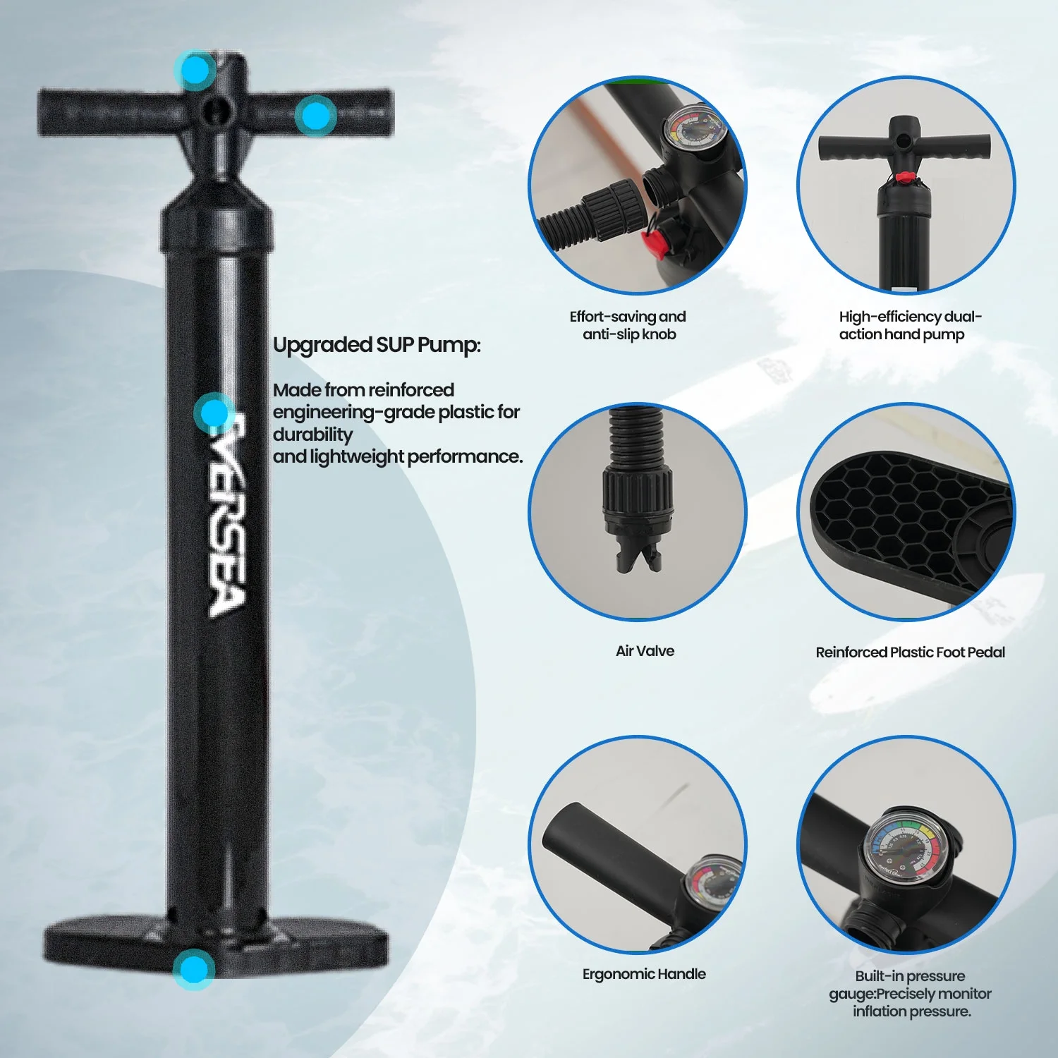 MSEASFREE Inflatable Paddle Board Stand up Paddle Board with Premium SUP Accessories - Image 19