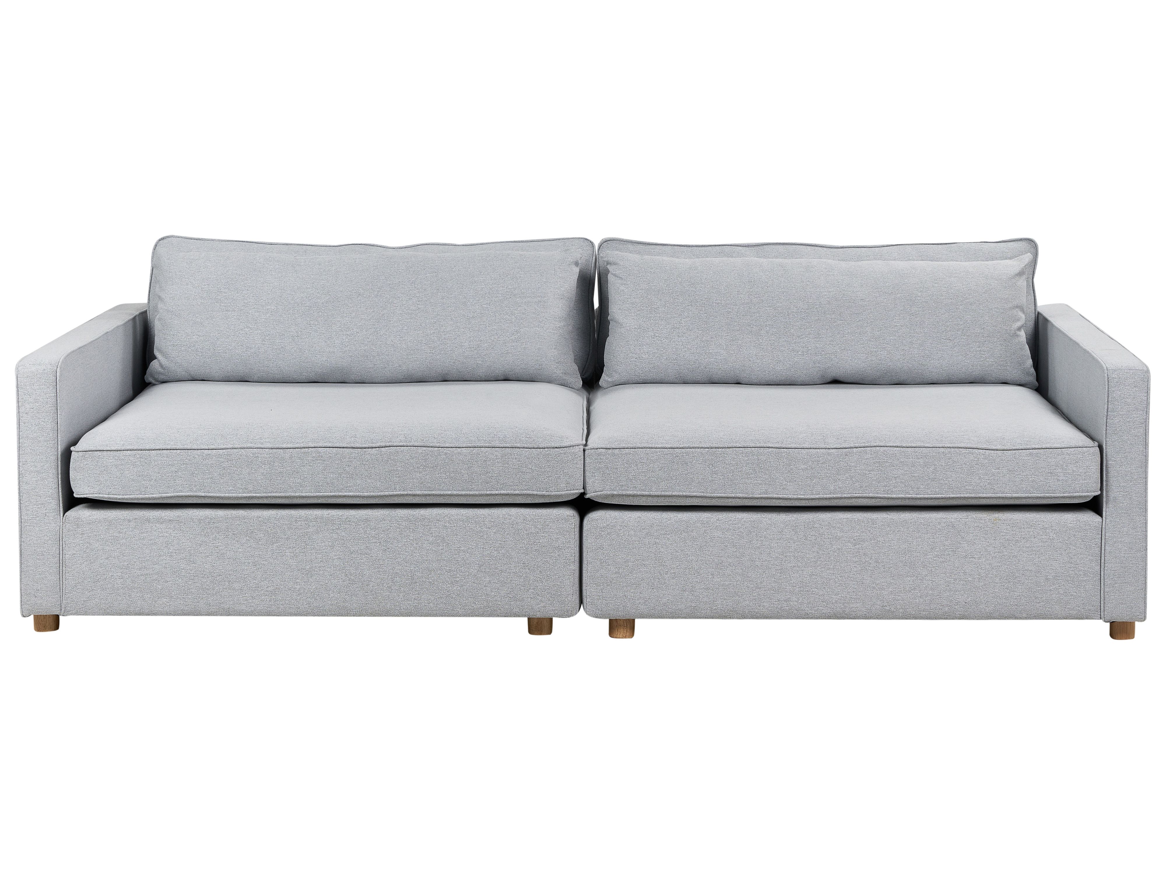 Sofa 3 Seater VINSTRA Fabric Grey