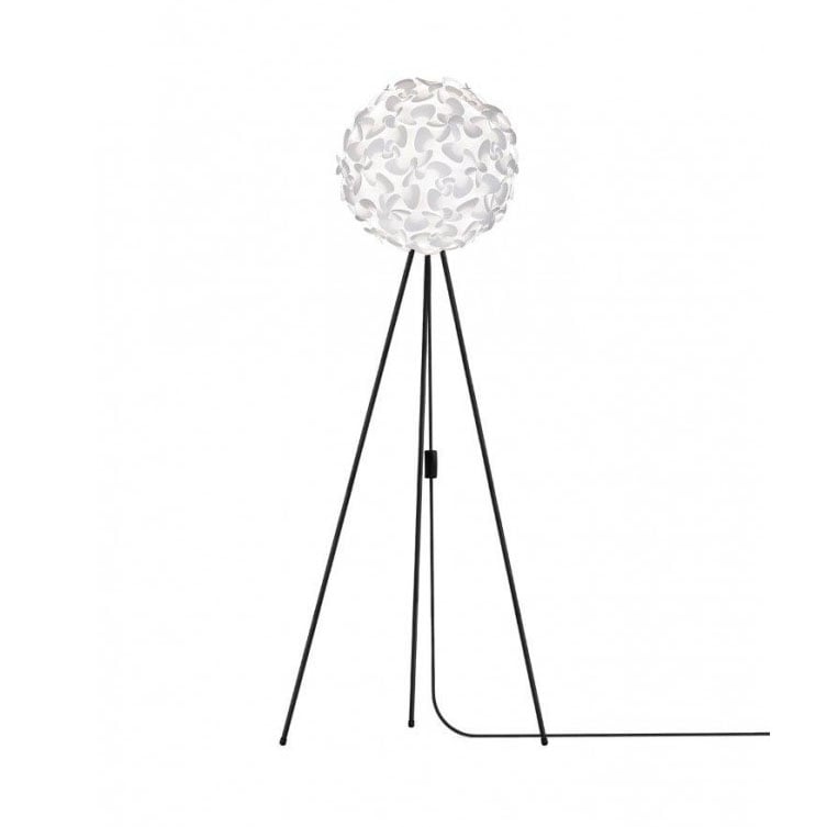 Klosz LORA biały w kształcie kuli ⌀75 cm