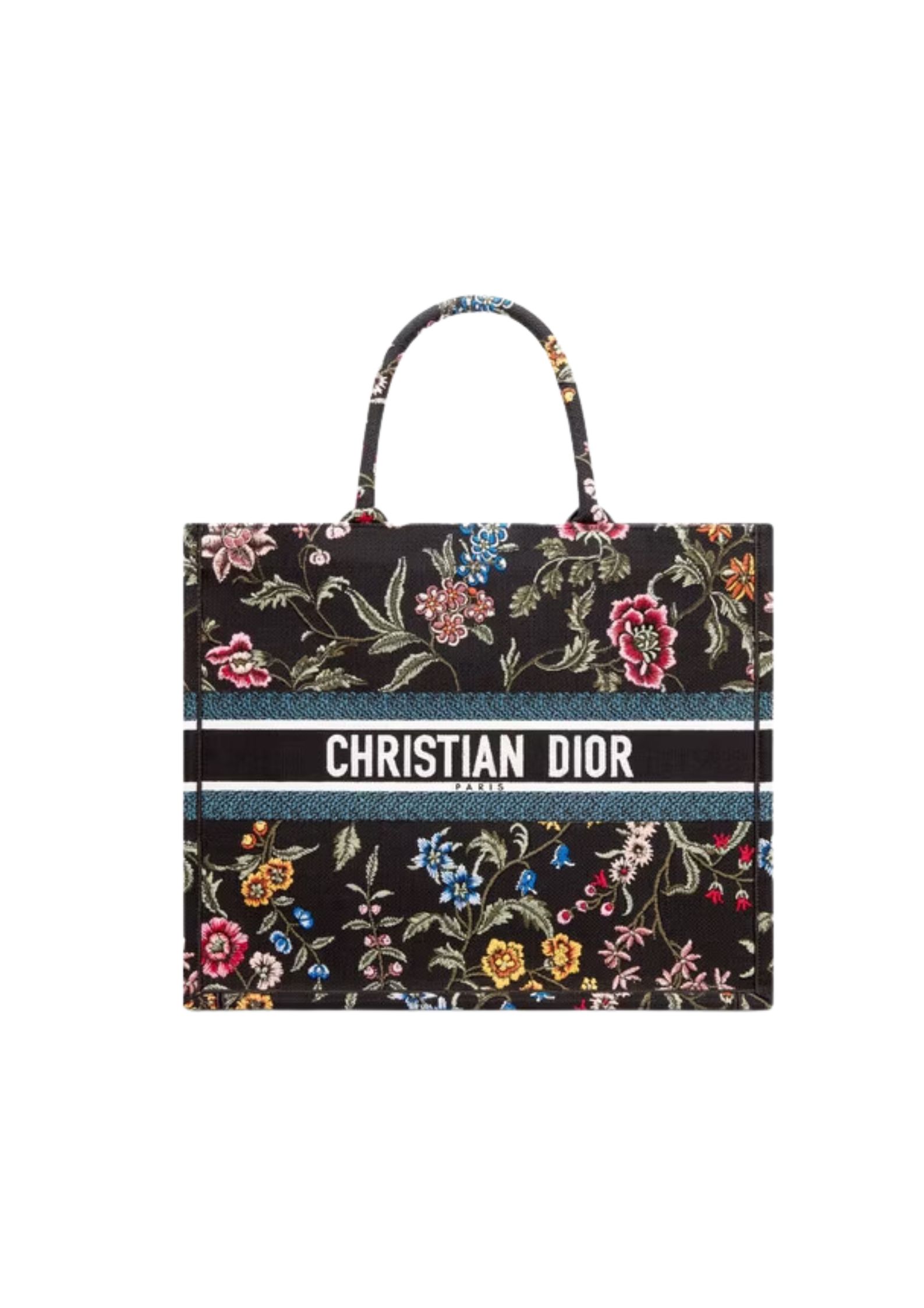 Large Dior Tote Bag Black/White For Women 16.5 in/ 42cm M1286ZEAU_M9111:1High-quality replica