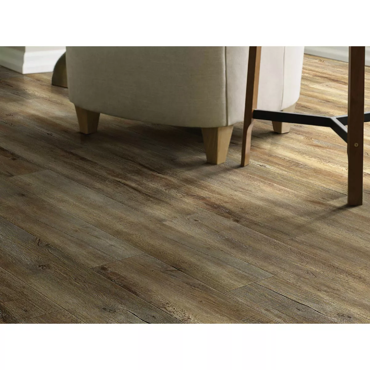 Shaw Floorte Pro Modeled Oak 7 In. W x 48 In. L Vinyl Rigid Core Floor Plank (27.73 Sq. Ft./Case)