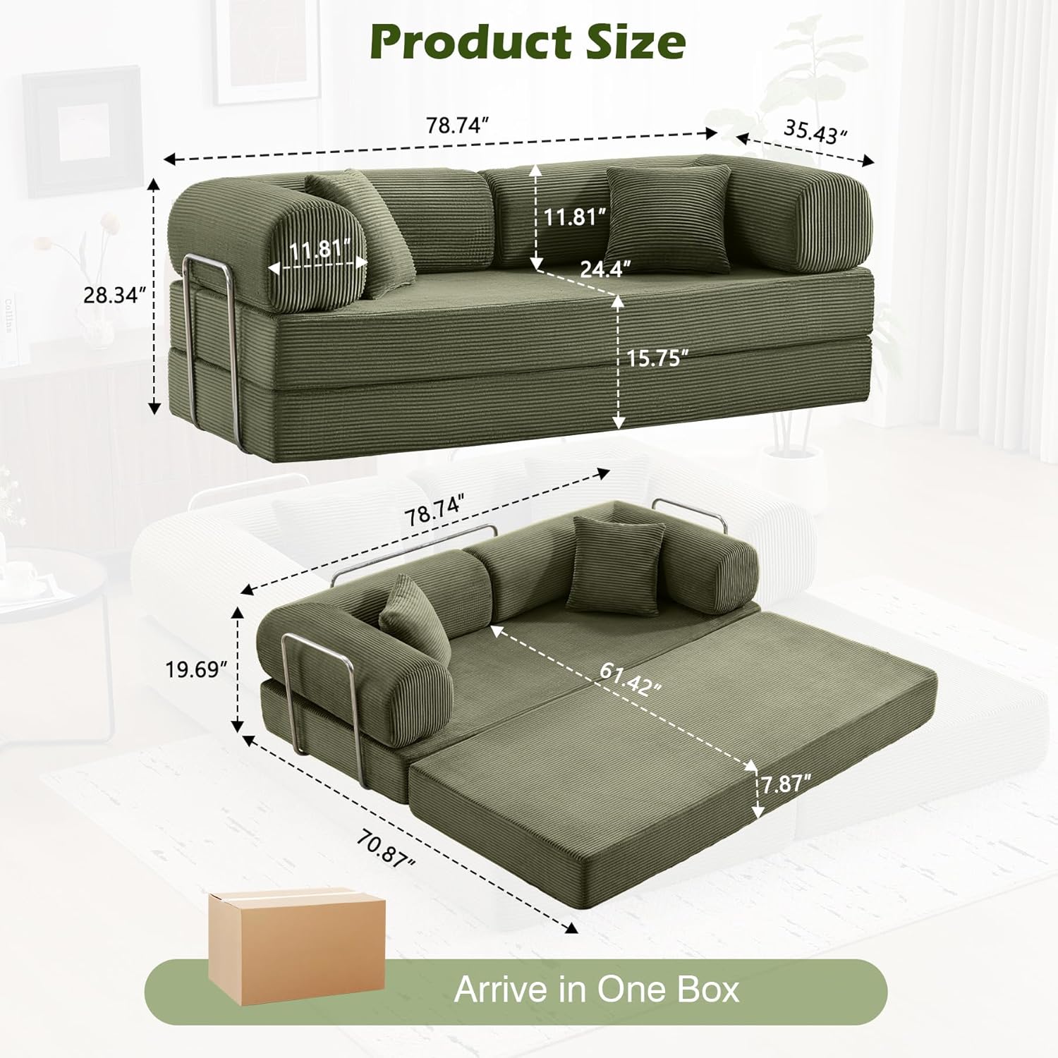 Sofa Bed, 79