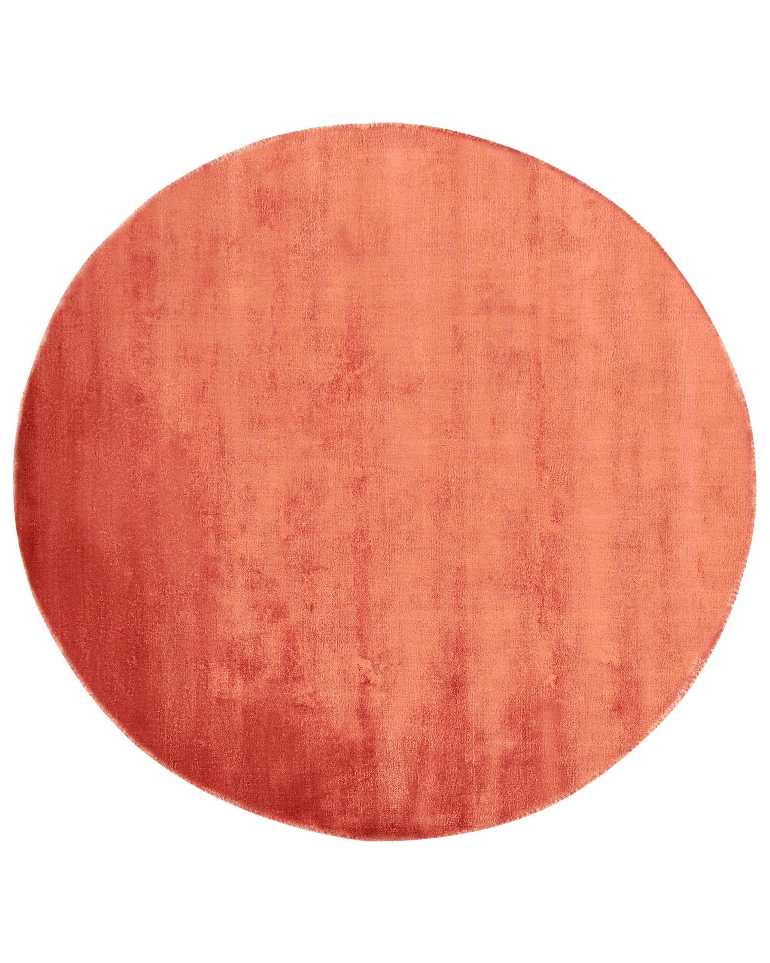 Rug GESI II Orange ø 140 cm Viscose