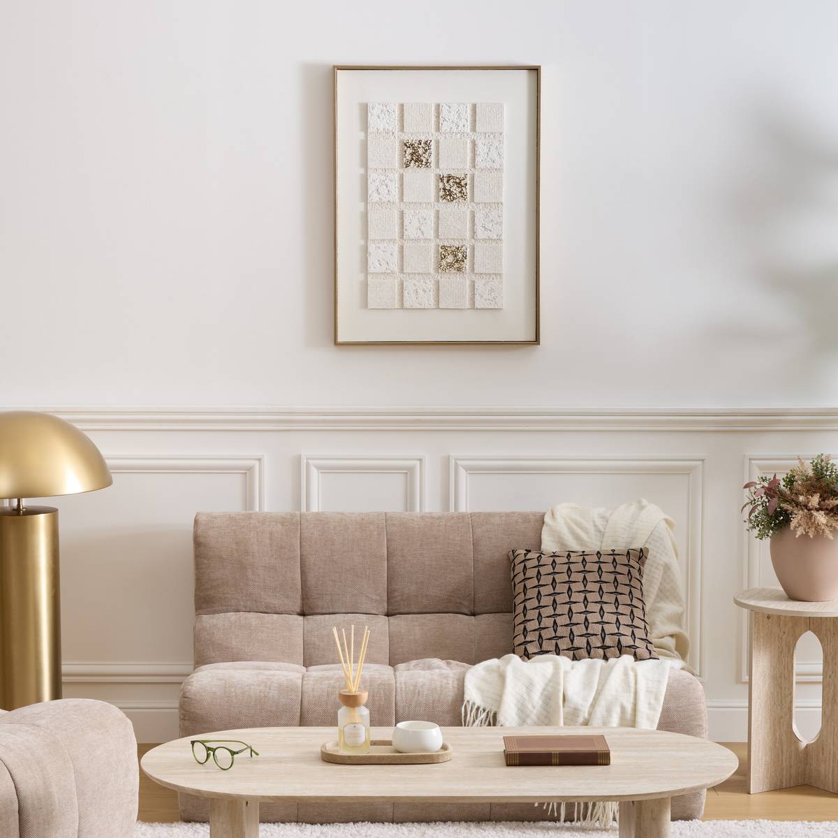 3D Canvas "Estelle" Multicolor, 58x78 cm