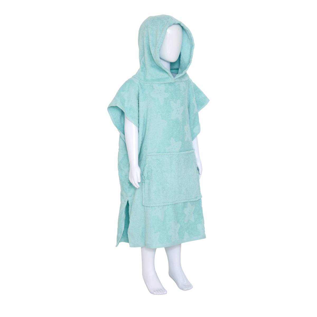 Children's bathrobe and washcloth "Orta" Blue, 50x2 cm