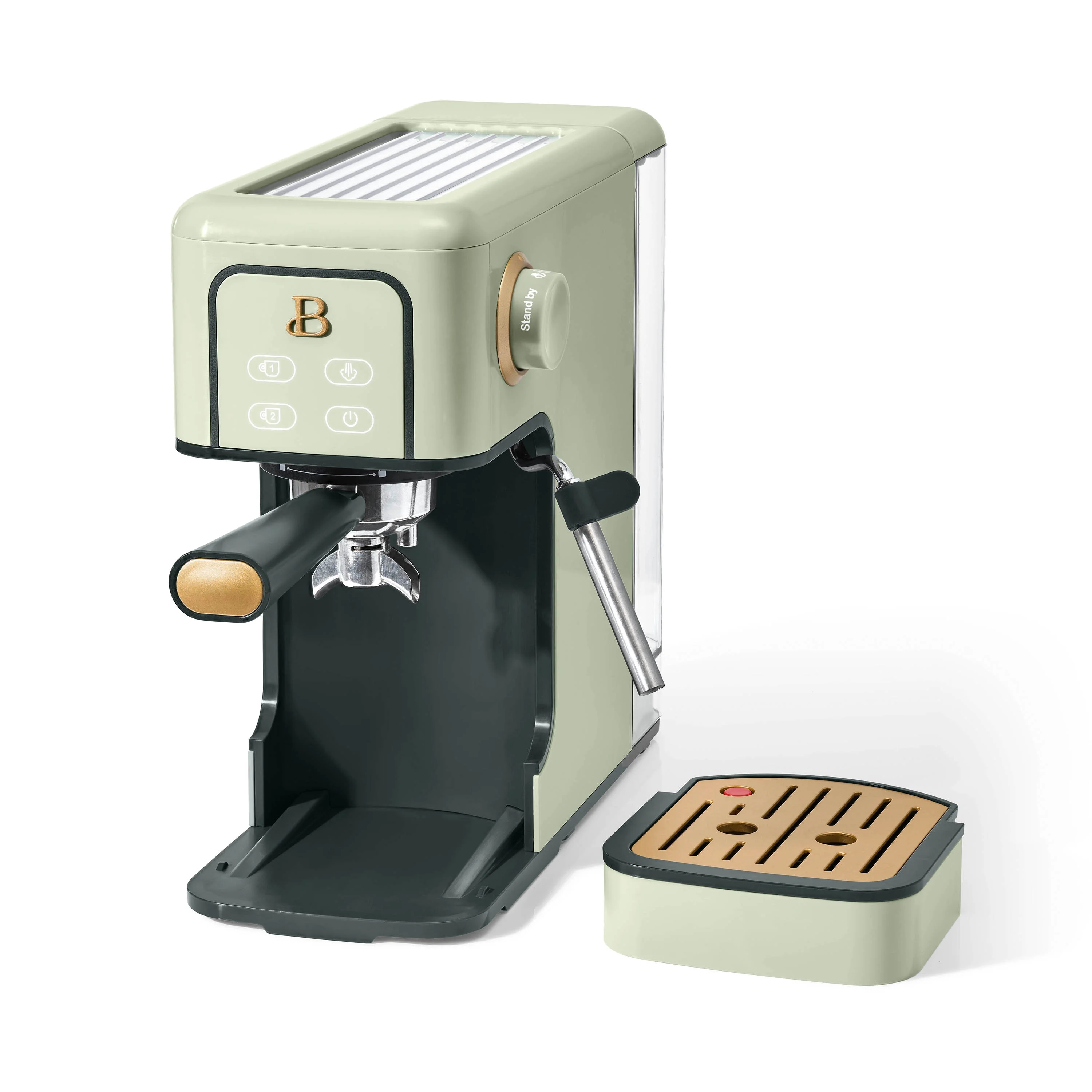 Beautiful Slim Espresso Machine with 20-Bar Pressure, Black Sesame by Drew Barrymore - Image 107