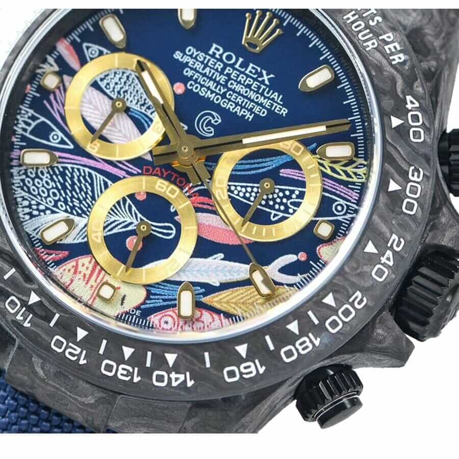Rolex Daytona Cosmograph Color Fish Pattern Dial 2071401 Replica - Top club