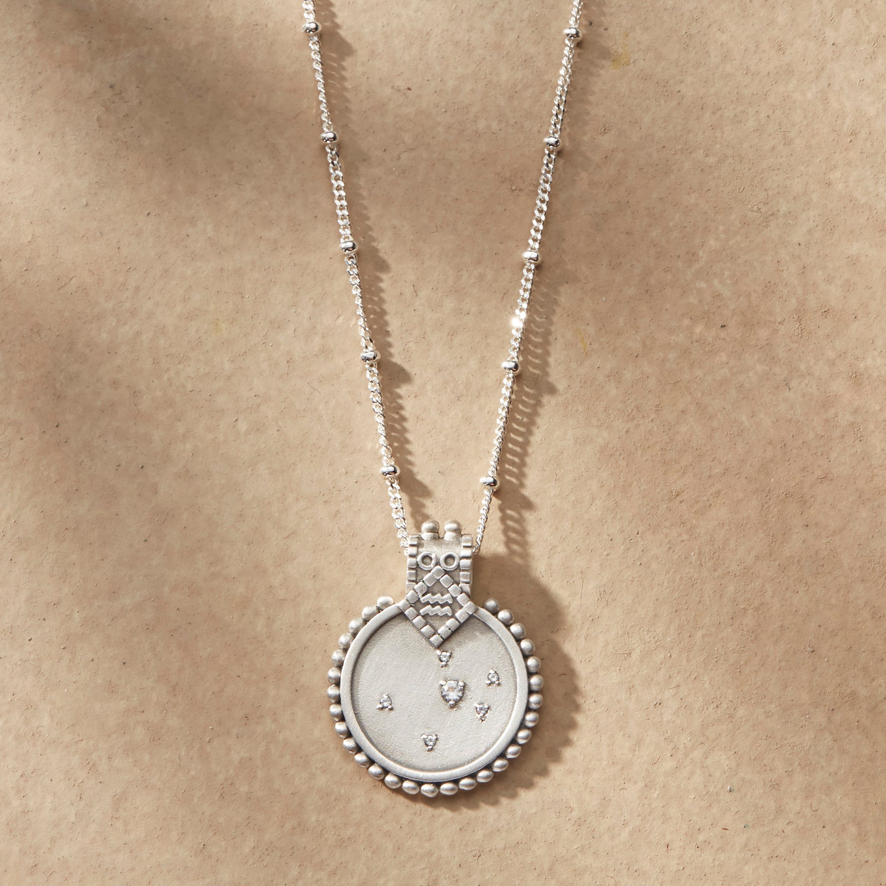 In Our Stars Silver Necklace - Sundance Clothing