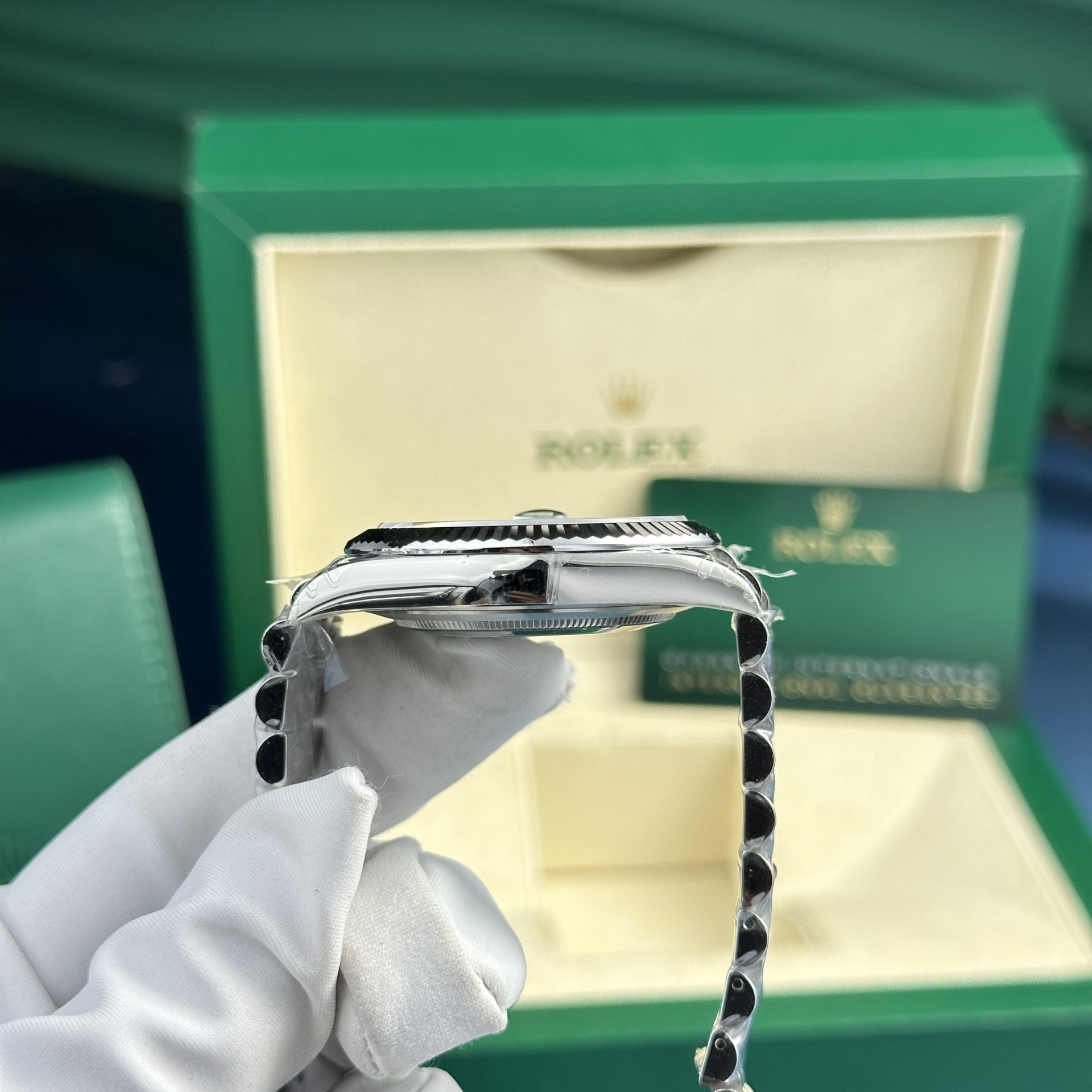 Rolex Replica Watch DateJust 126334 Green Dial VS Factory 41mm - Top club