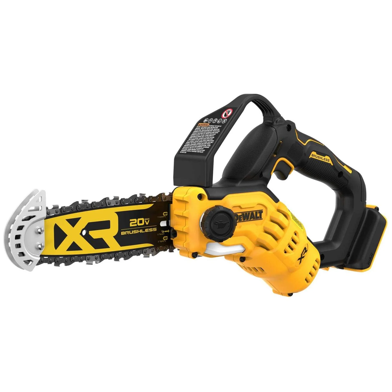 DEWALT 20V MAX 8-in Brushless Cordless Pruning Chainsaw - DCCS623B DEWALT 20V MAX 8-in Brushless Cordless Pruning Chainsaw - DCCS623B